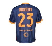 AS Roma Maglia Replica Ufficiale, Third 24-25, Mancini, 8 Anni