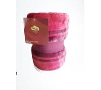 AS. Roma Plaid Agnellato Ufficiale Misura 130x160cm Poliestere colore Rosso