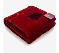 AS ROMA PLAID CORAL SOFT TOUCH ROSSO 150 x 210 cm - PRODOTTO UFFICIALE