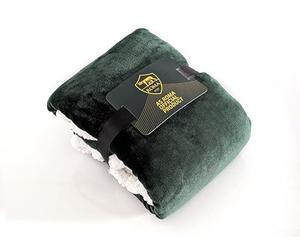 AS Roma PLAID SHERPA ASR 130x170cm - dark green