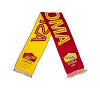 AS Roma SCIARPA UFFICIALE JACQUARD WORDMARK GIALLO