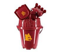 AS Roma ASRBEACHSET, Set Giochi da Spiaggia Unisex Bambino, Rosso, Standard Small