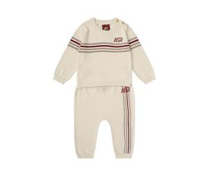 AS Roma Set per bambini lavorato a maglia, 0-3 mesi