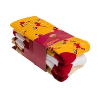 AS Roma Sport Socks 3-Pack, Mix, 35-40