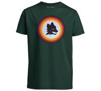 AS Roma T-Shirt Lupetto Stampato, Ragazzi, Verde, 9-11 Anni