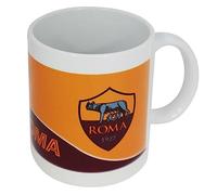 AS Roma Tazza in Ceramica con Interno Bordeaux