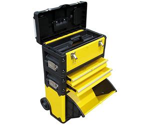 AS-S Trolley portautensili in metallo XL, tipo B305ABD -> ora con fermi per cassetti e lucchetto