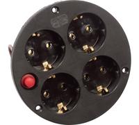 As - schwabe 10542 - Prese a 4 vie utilizzano ip20, contatto di terra e di protezione termica, 230 v