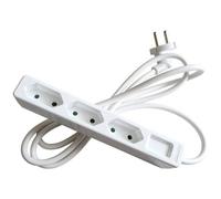 AS Schwabe 11313 Multipresa Bianco CEE 7/17 1 pz.