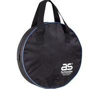 as - Schwabe 12280 - Custodia per cavi impermeabile, resistente, per roulotte, accessori da giardino, protezione da pioggia e sporco, diametro 40 cm, adatta per cavi fino a 25 m, colore: nero
