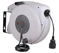 AVVOLGICAVO AUTOMATICO AS - SCHWABE Avvolgicavo automatico, 230 V, Dispositivi elettrici con spina Schuko, Grigio