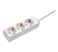 AS Schwabe 13911 Multipresa Bianco Schuko 1 pz.