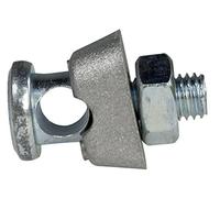 as - Schwabe 20117 Morsetto di terra, morsetto di collegamento per asta di messa a terra/dispersore trasversale