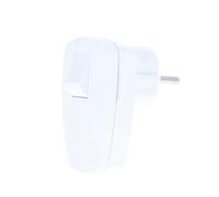 AS Schwabe 45035 Spina angolata di sicurezza Plastica con interruttore 230 V B