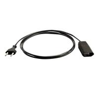 AS Schwabe 50132 Alimentazione Prolunga 2.5 A Nero 3.00 m H03VVH2-F 2X 0,75 mm