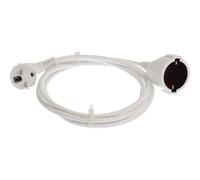 AS Schwabe 50311 Alimentazione Prolunga 16 A Bianco 3.00 m H05VV-F 3G 1,5 mm²