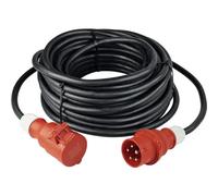AS Schwabe 60548 Alimentazione Prolunga 16 A Nero 25.00 m con invertitore di f