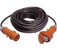 as - Schwabe Starkstrom 61026 - Prolunga 50 m H07RN-F 5G4 - 400 V/32 A/ca. 22 kW - Prolunga CEE a 5 poli per esterni - IP44 - Made in Germany