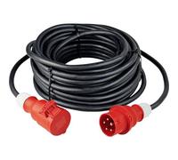 AS Schwabe 61360 Alimentazione Prolunga 16 A Nero 5.00 m H07RN-F 5G 2,5 mm²