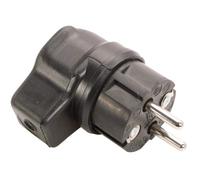 AS SCHWABE 62207 SPINA ANGOLATA DI SICUREZZA GOMMA PIENA 230 V NERO IP44