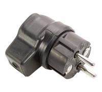 AS SCHWABE 62207 SPINA ANGOLATA DI SICUREZZA GOMMA PIENA 230 V NERO IP44