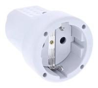 AS Schwabe 62223 Presa di sicurezza PVC 230 V Grigio IP20