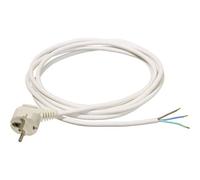 AS Schwabe 70833 Cavo per Alimentazione Bianco 3.00 m