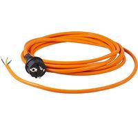 As-Schwabe 70918 - Cavo di raccordo H07BQ-F, 3G1,0, per cantieri, IP 44, lunghezza 3 m, colore: Arancione