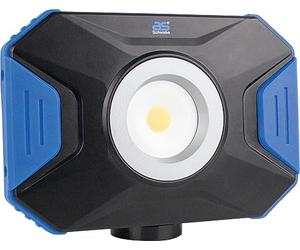 as - Schwabe Acculine Flex LED faretto 10 W - Faretto da costruzione a LED mobile con supporto I LED girevole per esterni I Faretto a LED I Luci a LED per esterni - Illuminazione a LED - IP54