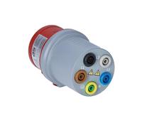 as - Schwabe Adattatore di misurazione CEE, 16 A, 5 poli, con prese da 4 mm