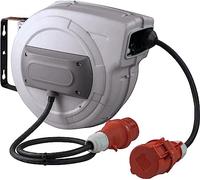 AS-SCHWABE 12648 - Avvolgicavo CEE automatico per officina, 1 m + 10 m.