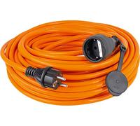 as - Schwabe Cavo corazzato da cantiere, 5 m, robusto cavo corazzato H07BQ-F 3G2,5, spina di protezione e presa con tappo di protezione, cavo di prolunga da 230 V/16 A, IP44, prodotto in Germania,