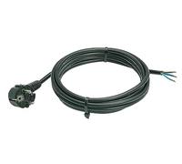 as - Schwabe Cavo di collegamento 2 m H05VV-F 3G1,5 cavo di collegamento con angolo di protezione con cavo, cavo di collegamento da 30 mm rivestito con manicotti terminali, cavo di alimentazione da