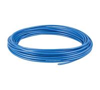 as - Schwabe Cavo di collegamento 5 m - Cavo H07V-K 6,0 mm² - Conduttore di rame a fili fini con isolamento in plastica - Per cablaggio di prese e apparecchi - Blu - Prodotto in EU I 30045