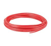 as - Schwabe 30044 Cavo di Collegamento, 1 x 6 mm², Rosso, 1 Pezzo, H07V-K 6,0 mm²