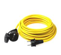 as - Schwabe 60354 prolunga di alimentazione 16 A giallo 20 m (60354)