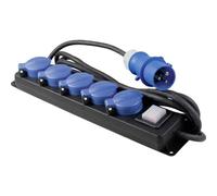 Ciabatta multipresa professionale a 5 prese AS Schwabe IP44