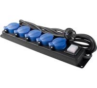 Ciabatta multipresa professionale a 5 prese AS Schwabe IP44