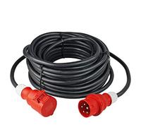 As schwabe 61015 corrente prolunga 16 a nero 25.00 m
