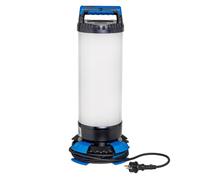 as - Schwabe ILLUMI 46376 - Lampada da lavoro a 360 LED, 120 W, 16.500 lumen, irradiazione a 360°, dimmerabile, in 4 livelli, temperatura di colore 3000 K - 6500 K, robusto cavo IK08 - 3 m, per