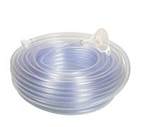 as - Schwabe Livella tubolare 10 m in PVC, trasparente 8 x 1,5 mm - Dispositivo di livellamento del tubo compreso imbuto e due tappi - Ideale per trovare la stessa altezza