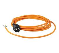as - Schwabe PUR Cavo di collegamento per cantieri 5 m - Cavo robusto 230 V 16 A con rivestimento esterno in poliuretano H07BQ-F 3G1,5 - Spina di contatto di protezione, estremità 30 mm rivestito