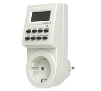 As - Schwabe - Timer con presa, digitale, con programma settimanale e funzione casuale 24032