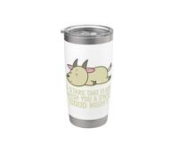 as Stars take Flight, good Night Pigiama Bicchiere termico in acciaio inox doppia parete