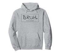 AS Tees Divertente Slang Ragazzi Teen Bruh Did You Even Run XC Track Felpa con Cappuccio