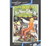 As You Like It (DVD) Lawrence Olivier Elisabeth Bergner
