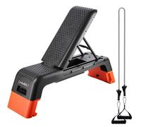 AS009 STEP AEROBICO PROFESSIONALE REGOLABILE CON FUNZIONE PANCA HMS COMMERCIALE