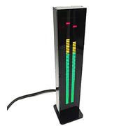 AS60 - Analizzatore di spettro a LED stereo con display a doppio canale a 60 segmenti, velocità e guadagno regolabili per la visualizzazione del livello audio e dello spettro musicale