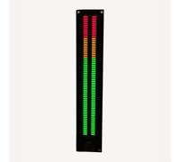 AS60 LED Spettro Musica Digitale Display Livello Audio 60-Segment Dual Channel VU Meter Analizzatore Con 7 Modalità di Visualizzazione Per Elettronico FAI DA TE Audio System
