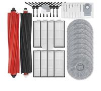 AS94 - Compatibile Con Roborock Qrevo Master/Qrevo Slim Rullo Spazzola Laterale Filtro Hepa Panno For Mocio Sacchetti For La Polvere Parti Accessorie